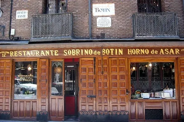 restaurante mas antiguo del mundo sobrino de botin