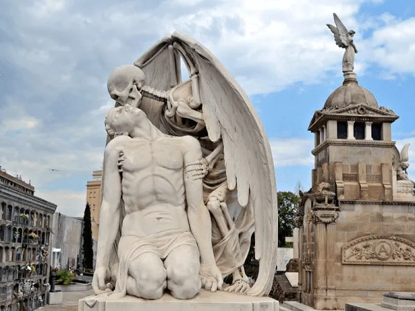 el beso de la muerte en poblenou