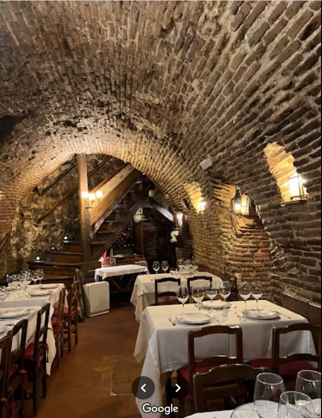 interior del restaurante de sobrino de botin