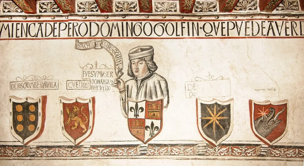 sala de armas del palacio de los golfines