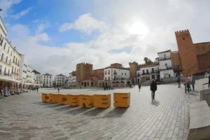 plaza mayor de caceres