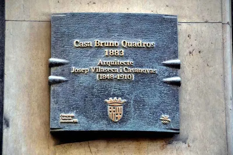 Placa de Casa bruno quadros