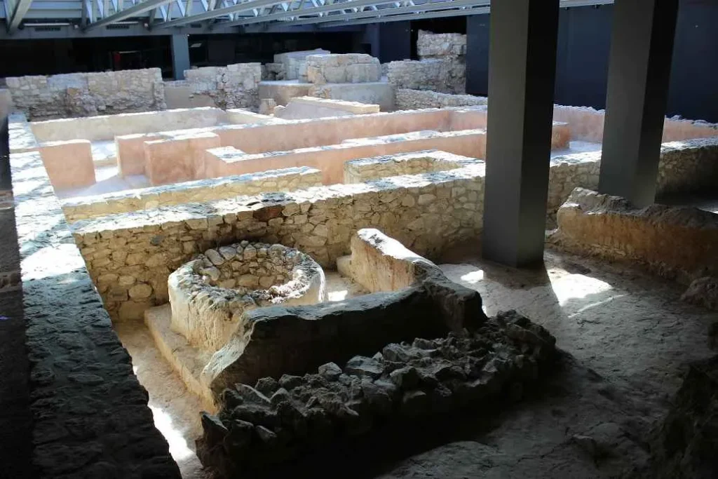 restos arqueologicos romanos en la almoina