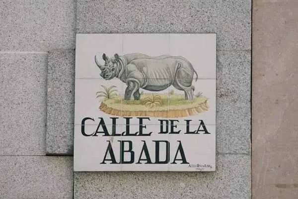 calle de la abada madrid