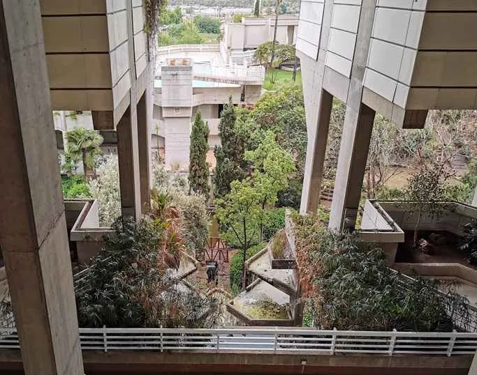 jardin interior del espai verd