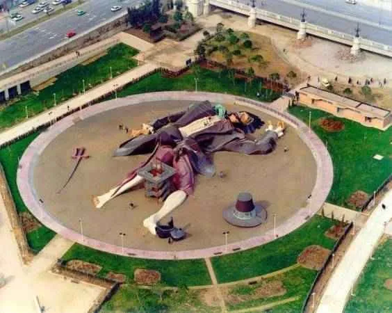 parque gulliver desde el aire