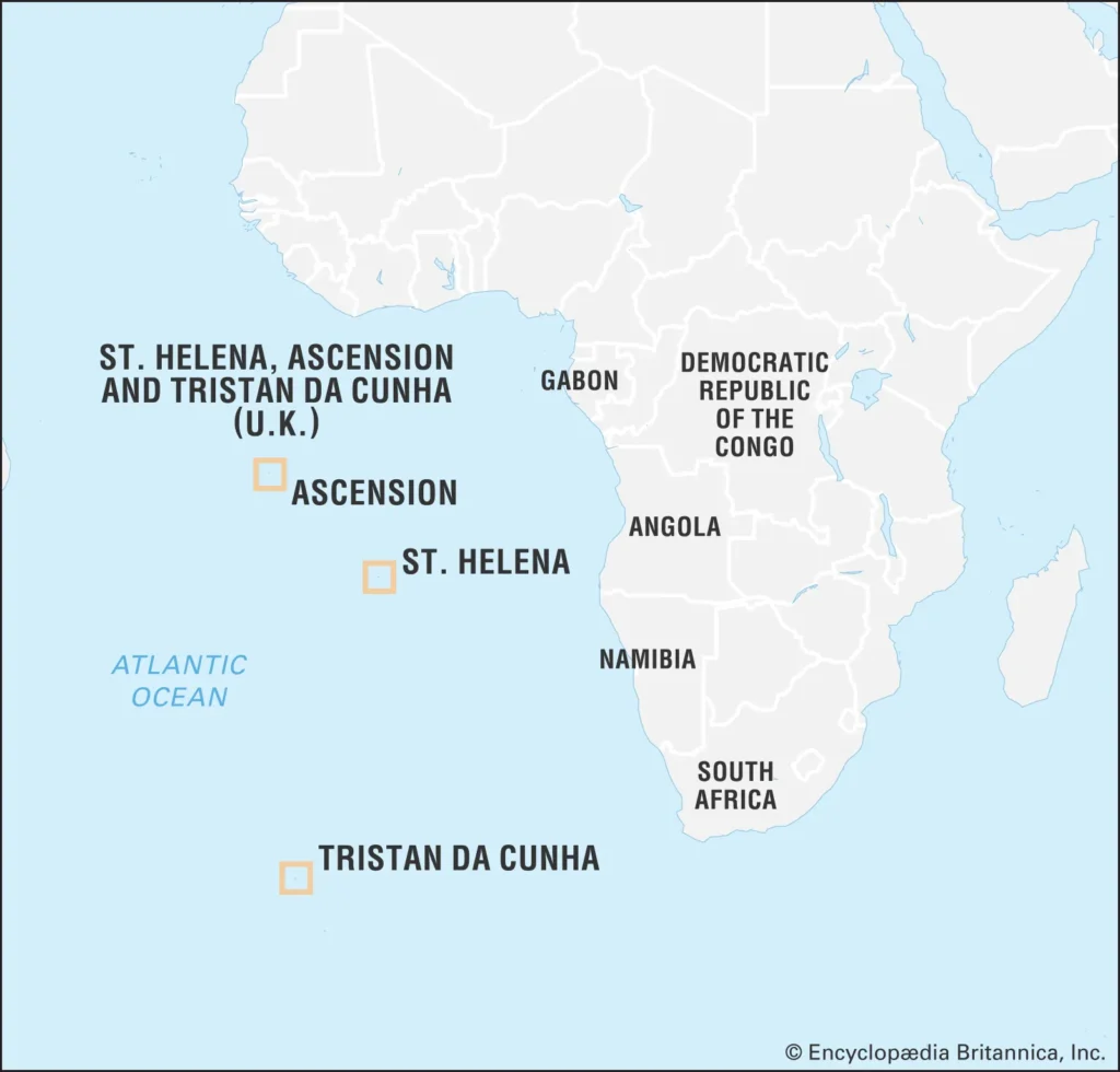 Ascension, Santa Helena y Tristán Da Cunha