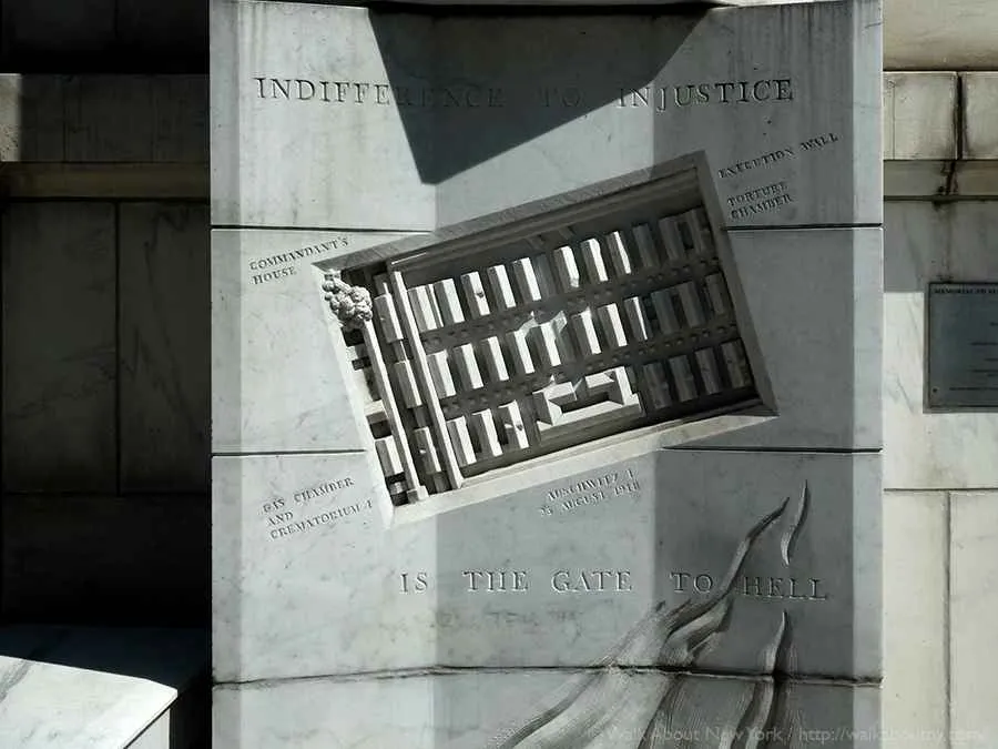 memorial del holocausto en manhattan