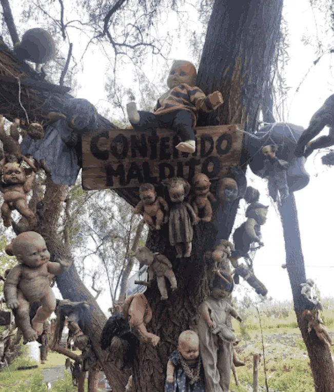 contenido maldito en isla de la muñeca