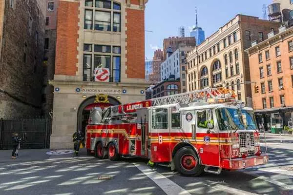 firehouse Ghostbusters cuartel de los cazafantasmas en manhattan