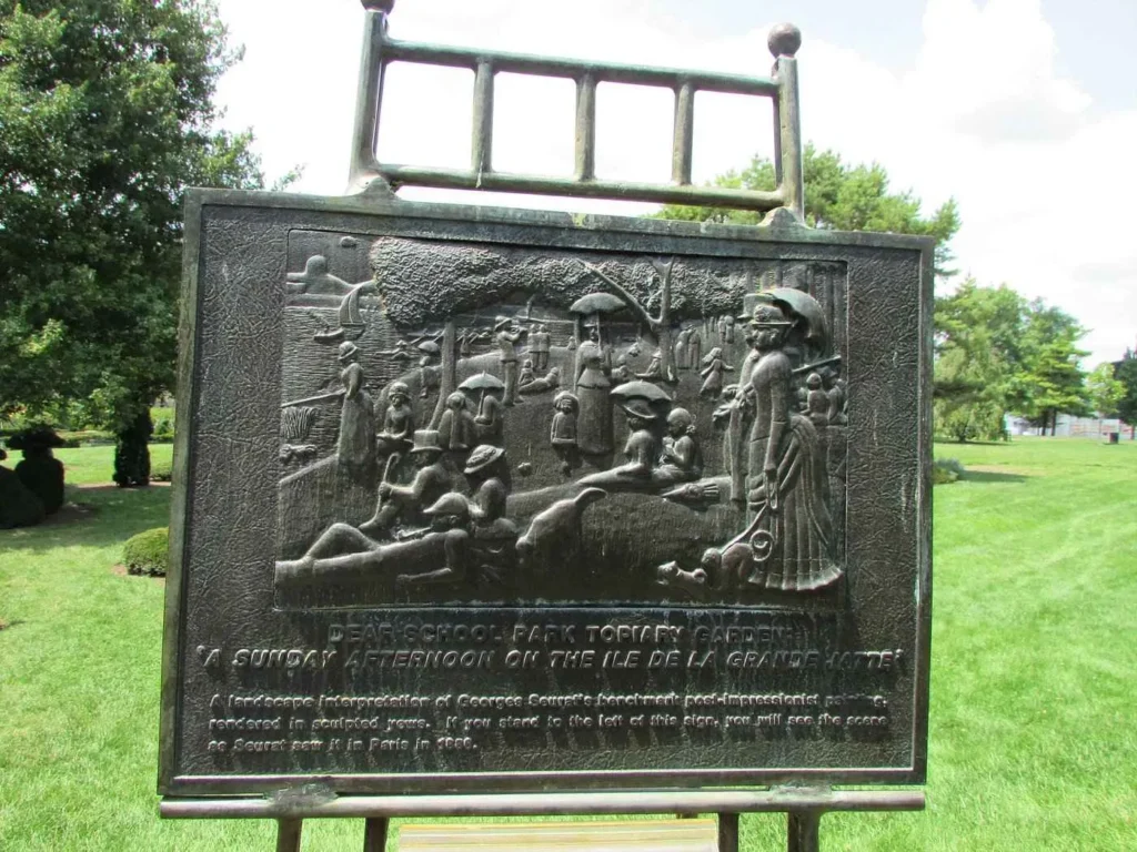 La tranquilidad del Jardín de Topiarios de Ohio