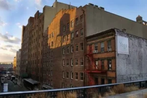 Antiguo almacén de Baker & Williams desde el high line