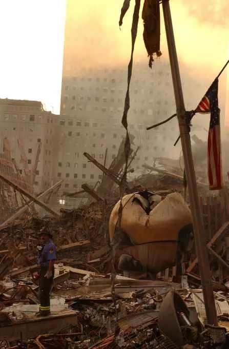 La Esfera en Ground Zero