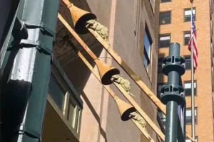 Las icónicas ratas de la arquitectura del edificio Graybar