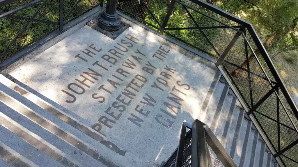 the john t brush stairway
