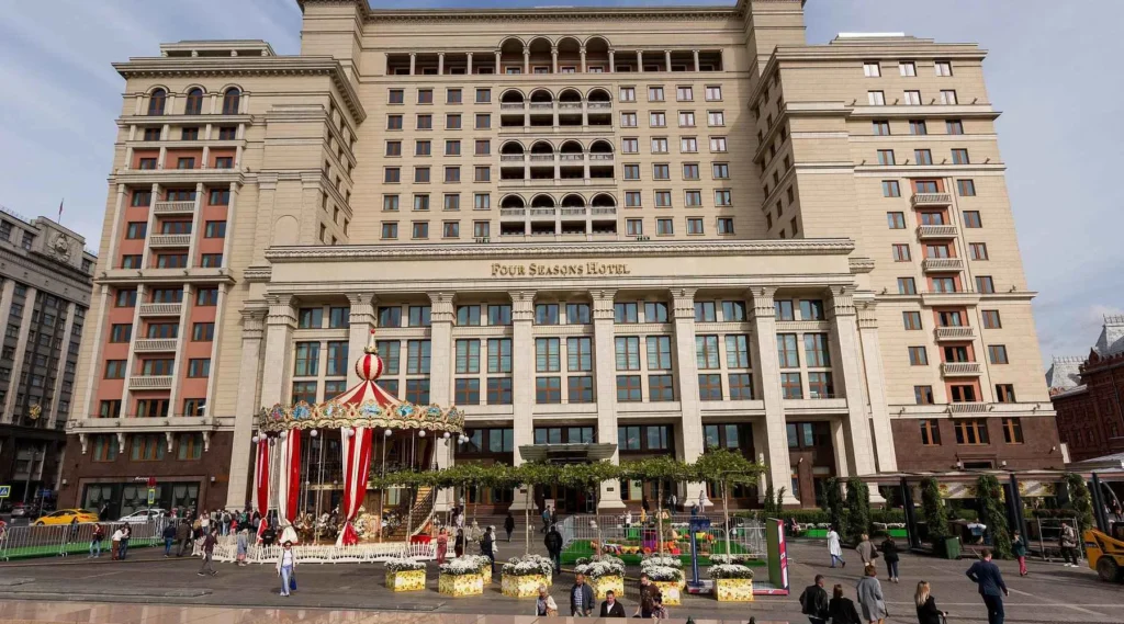 El Hotel Moskva en la actualidad