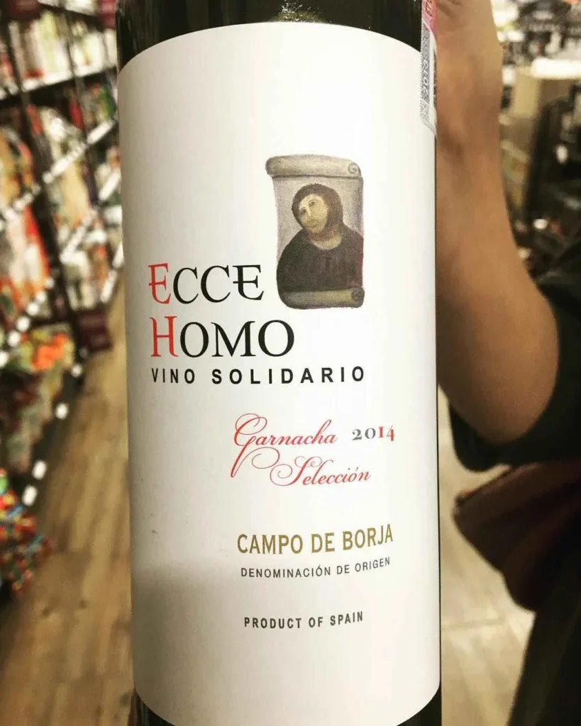 vino de venta en estados unidos con la marca ecce homo
