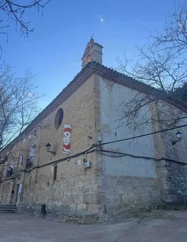 fachada de la iglesia y caseron de nuestra señora de la misericordia, lugar donde se encuentra el ecce homo