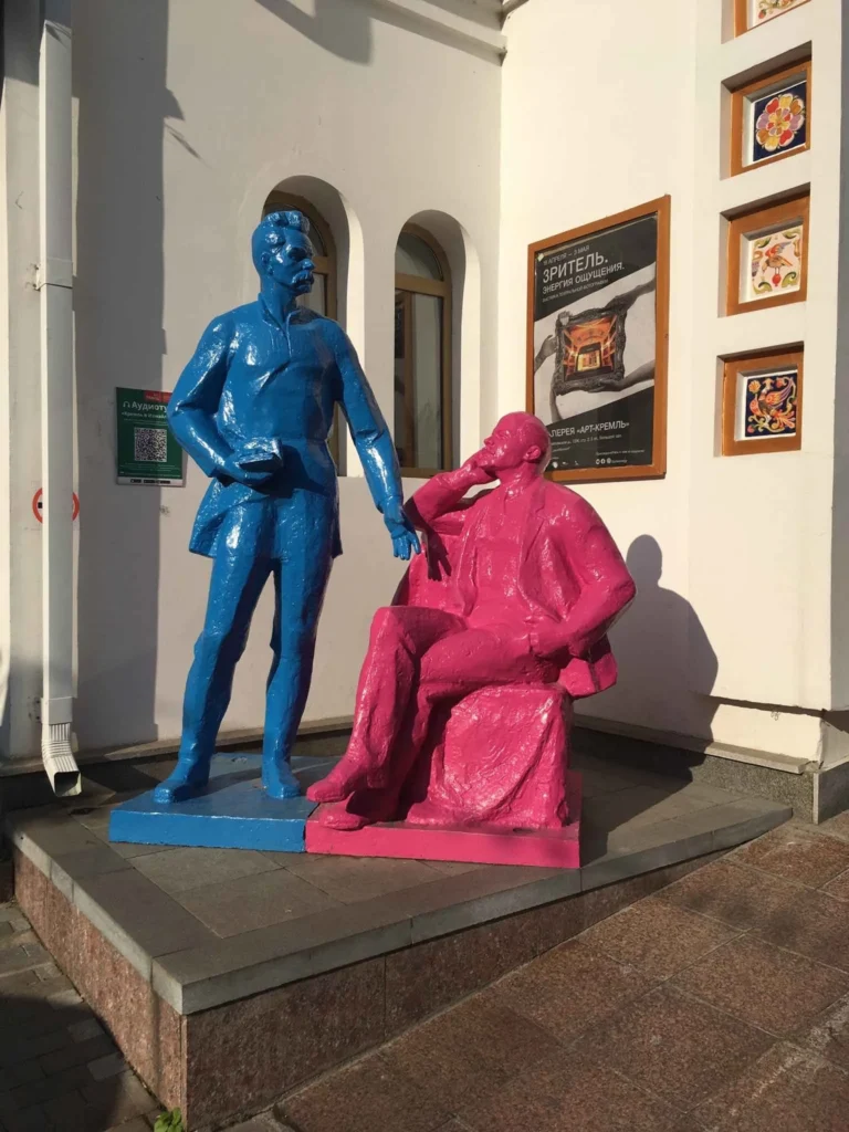 lenin y gorki