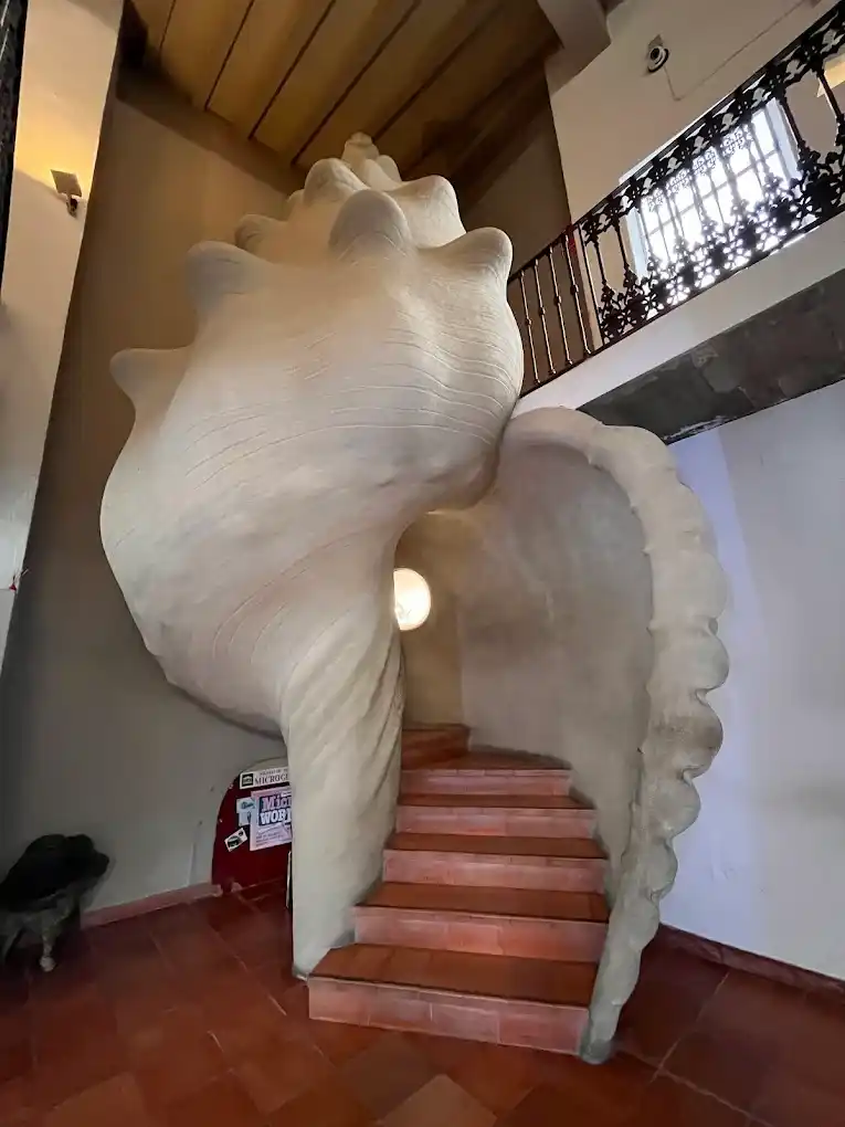 escalera en forma de caracola