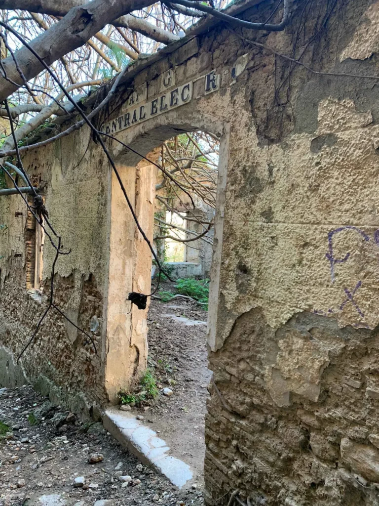 ruinas de la central electrica de ronda