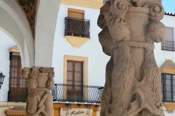 templete de los ahorcados o templete de la virgen de los dolores en ronda españa