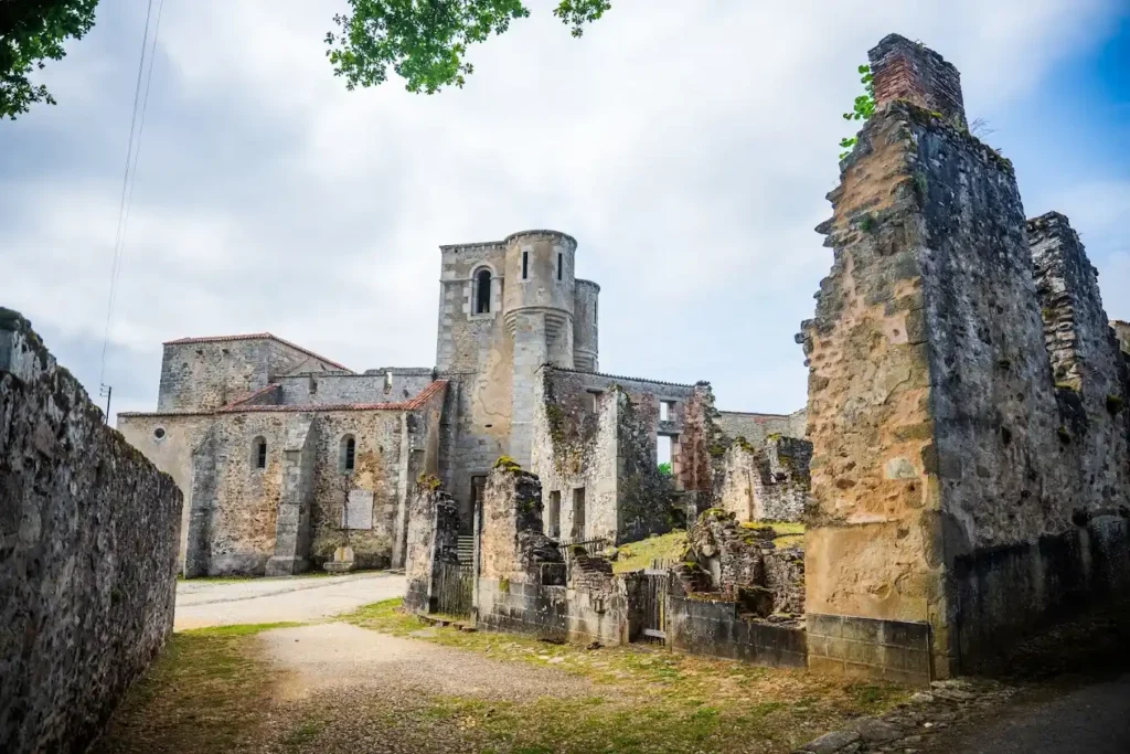 ruinas de orandour sur glane