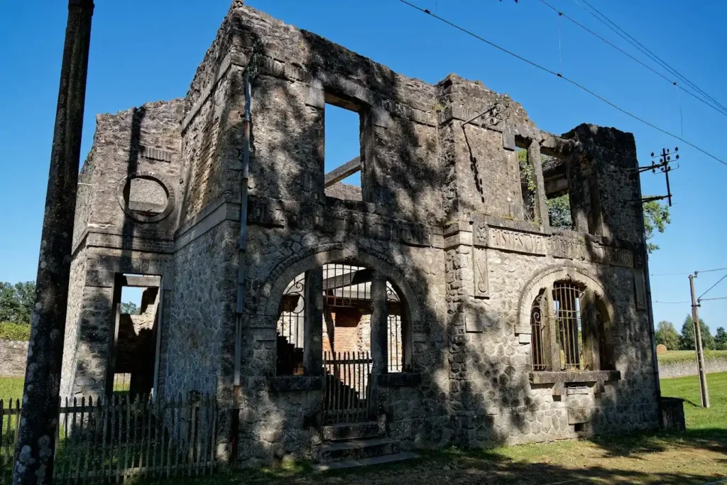 ruinas de oradour sur glane