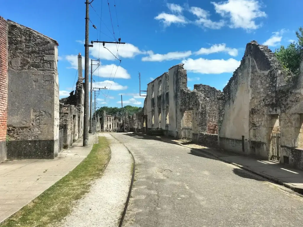 calles en el pueblo fantasma