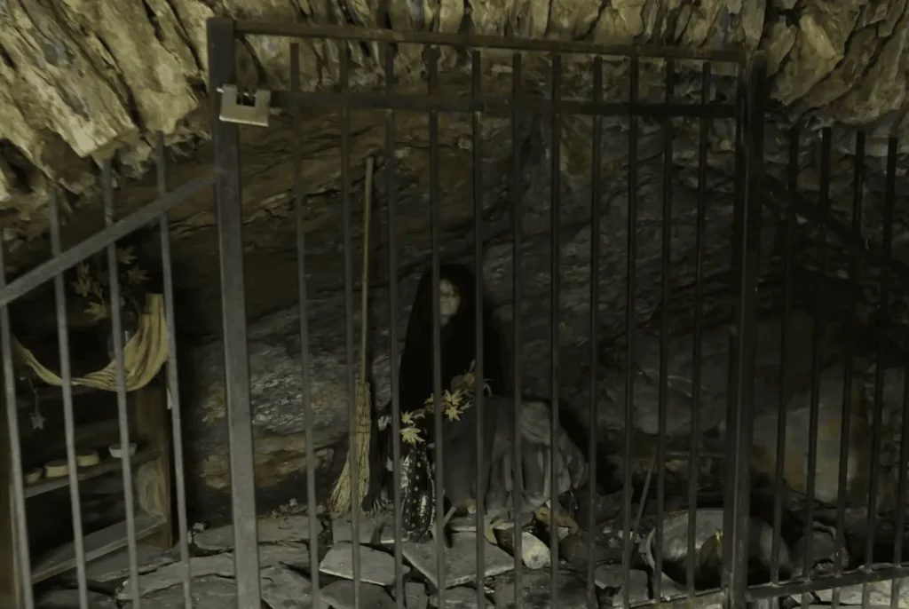 celda para las acusadas de bruja