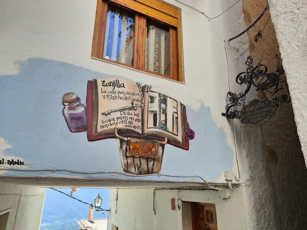 entrada a la calle zanjilla