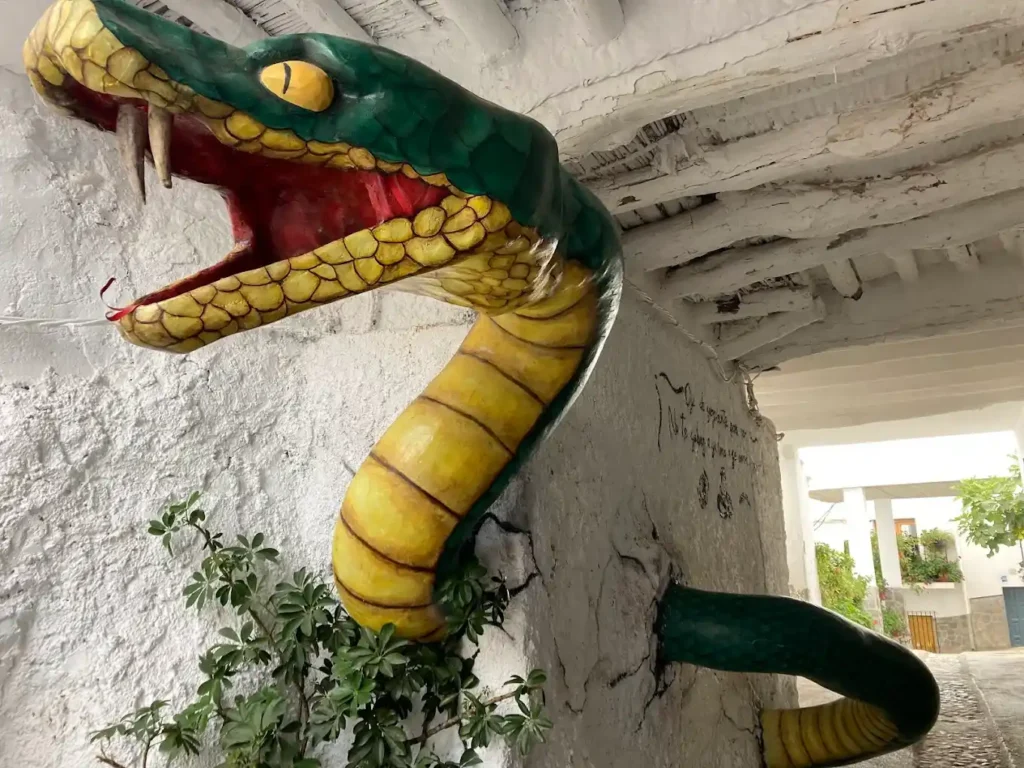 serpiente maldita en soportujar