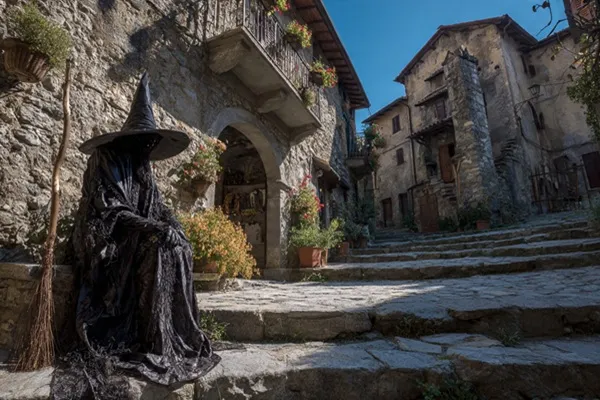 Triora el pueblo de las brujas en el norte de italia