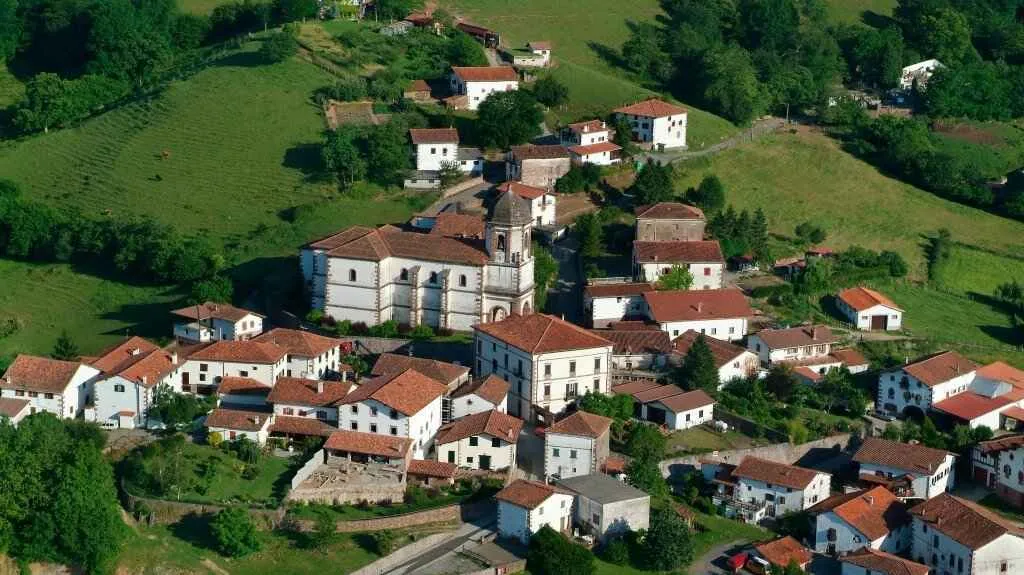 Vista aérea de Zugarramurdi