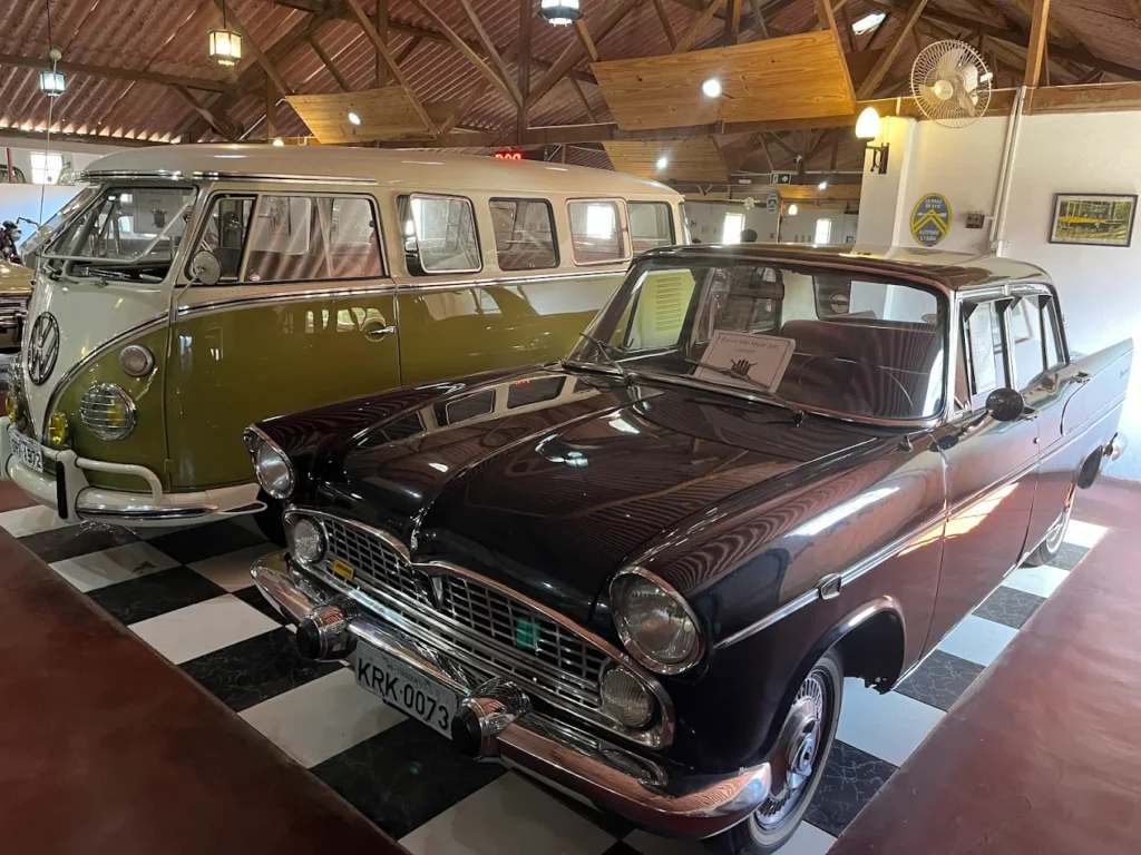 vagoneta volswagen clasica del museo del automovil de mina gerais