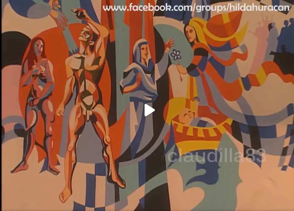 Esta es la versión que sale ne la telenovela Hilda Huracan.