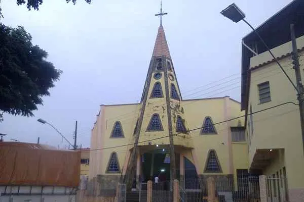 iglesia de santa teresinha en sao joao del rei en minas gerais brasil