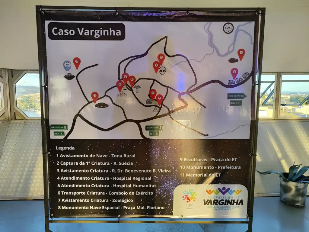 ruta turistica de ET o del Extraterrestre en varginha